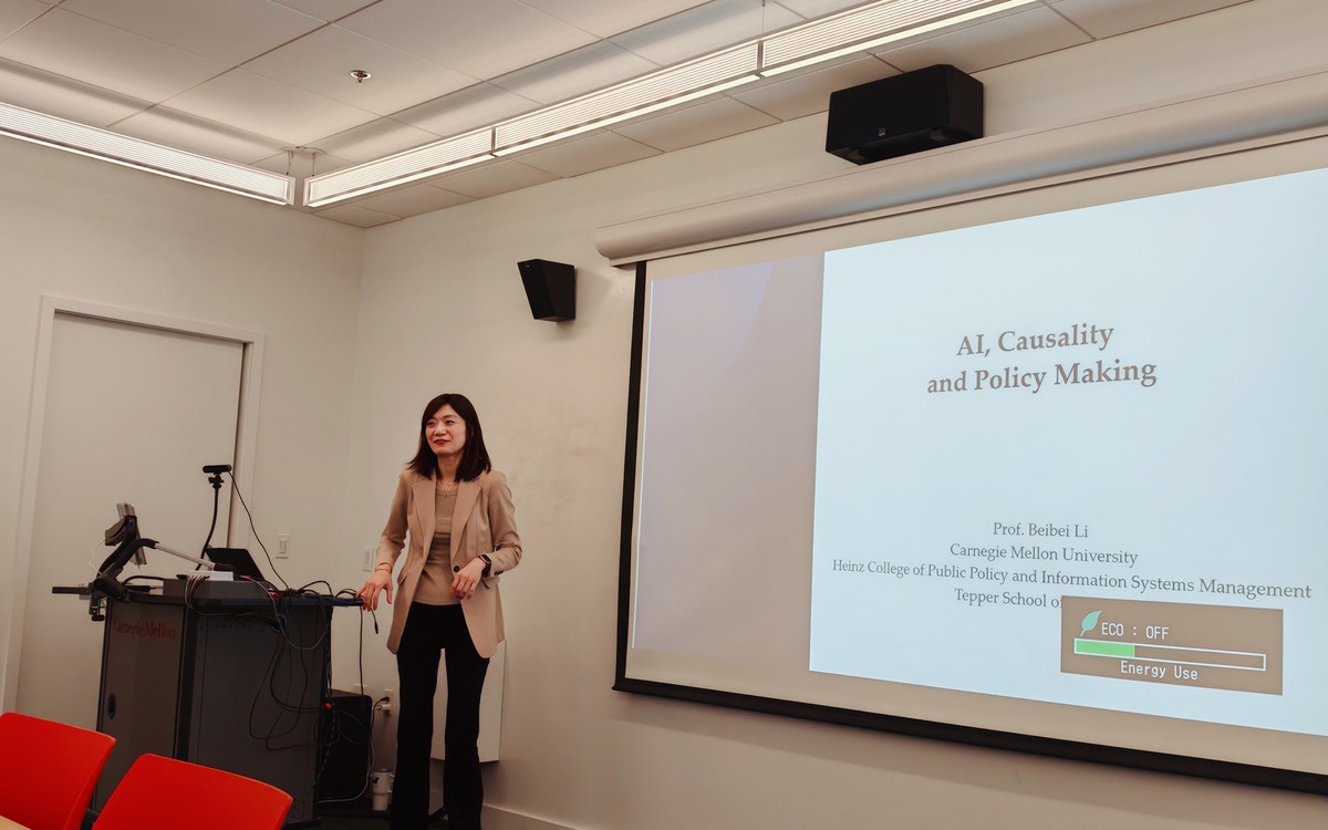 Guest lecture on AI, causality, and policy making